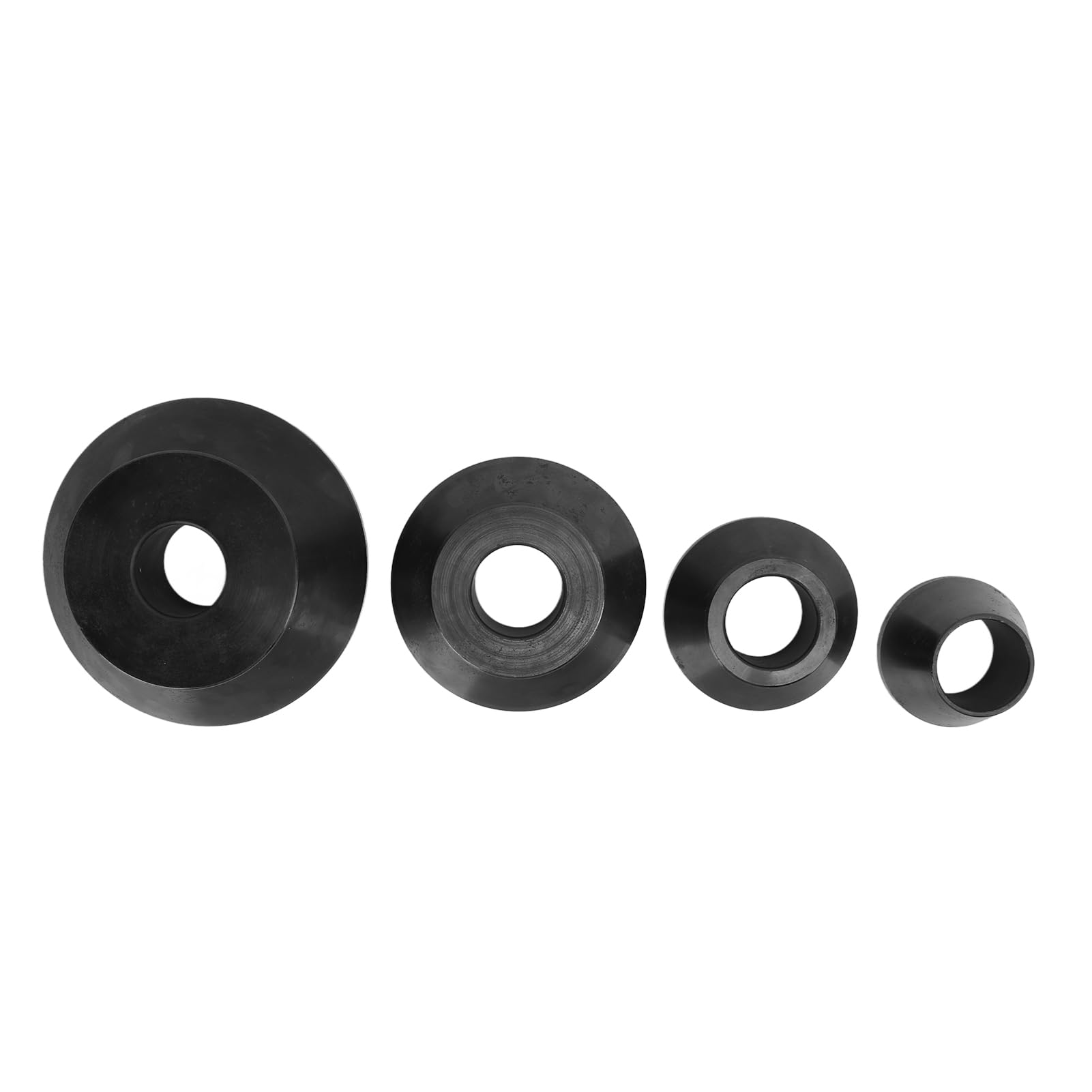 Conos equilibradores de Ruedas, 4 Piezas Juego de Conos cónicos de Acero al Carbono Adaptadores de centrado para Herramienta de reparación de neumáticos de Eje de 36 mm