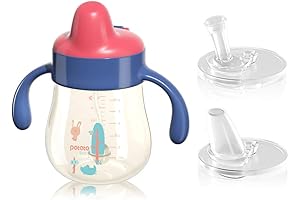 POTATO Weighted Straw Sippy Cup for Toddlers