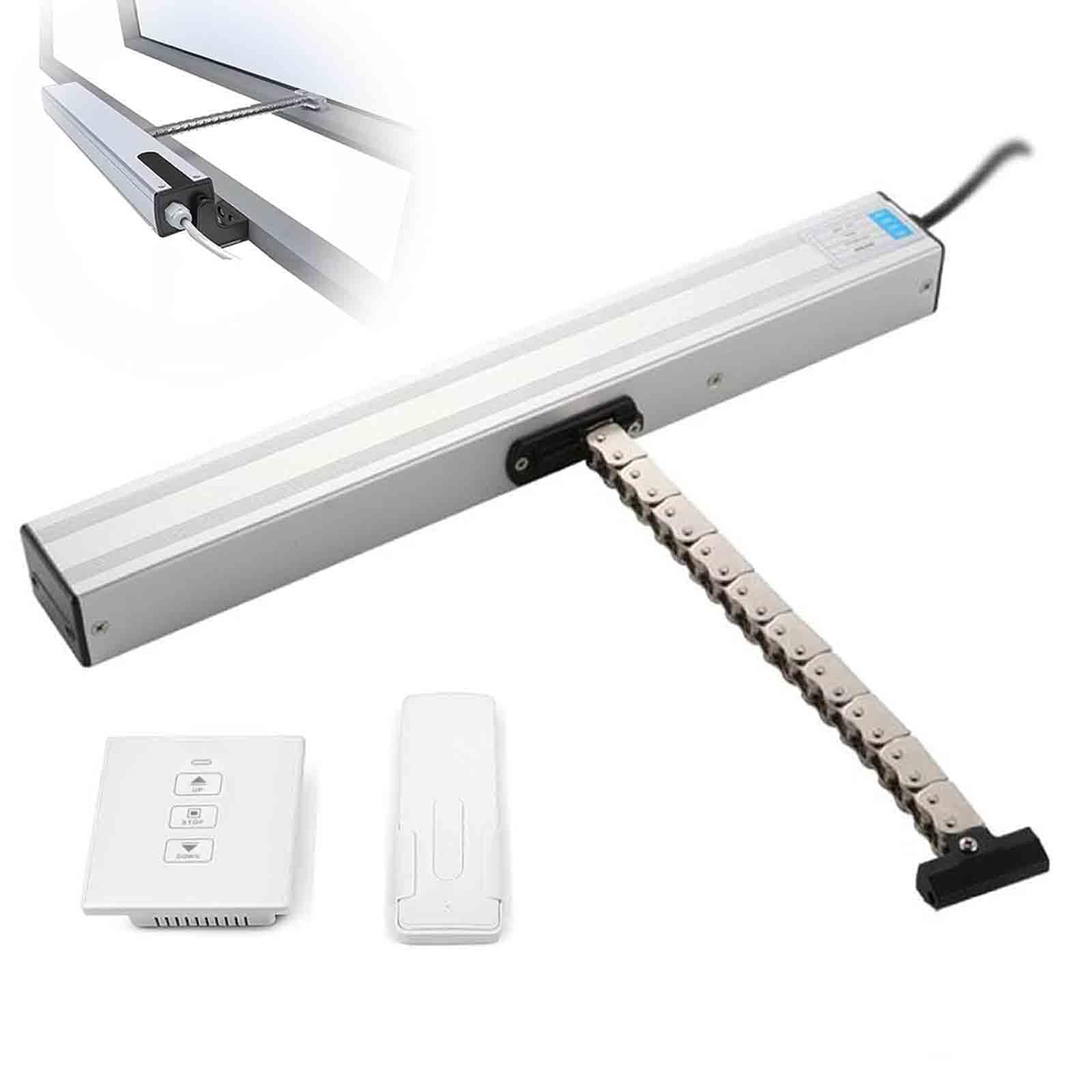 Azionatore elettrico aprifinestra 24 V, automatico per lucernario/sfiato