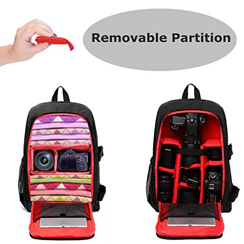 G-Raphy Camera Backpack Photography Backpack With Laptop Compartment For Dslr Slr Cameras (Canon,Nikon,Sony,Panasonic Etc) #TOP7