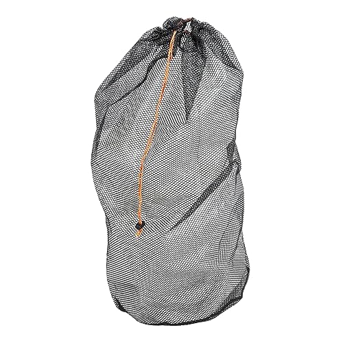 Kisangel Sleeping Bag Compression Drawstring Sack for Camping Sturdy Travel Storage Bag Mesh Material