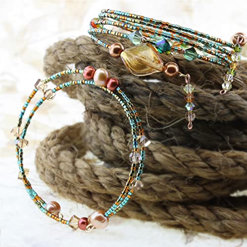 Fil à mémoire de forme argenté contre la déformation de vos colliers - 6