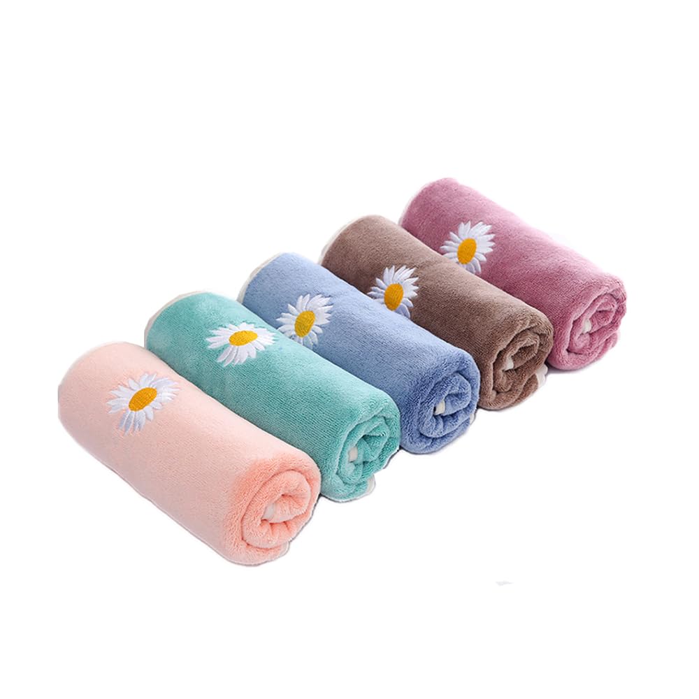 Oaygat 5 Pack Microfiber Fitness Towels 35 * 75cm Soft & Breathable Cooling Towel for Sweat Perfect Sports Towel for Hot Yoga Running Exercise Gym & Camping