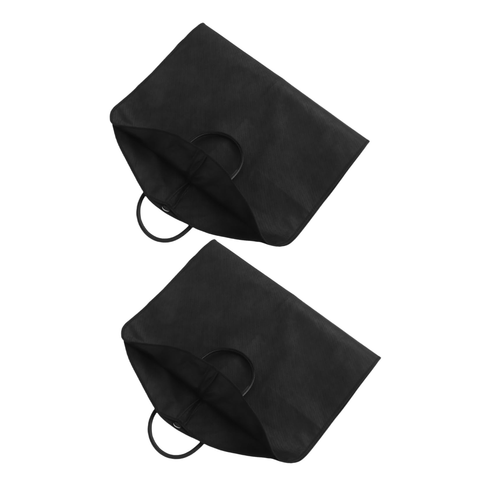 2 Piezas Fundas Ropa No Tejido con Cremallera y Asa Bolsas Protectoras Transpirables y Antipolvo para Trajes Abrigos Chaquetas Para Viajes y Armario