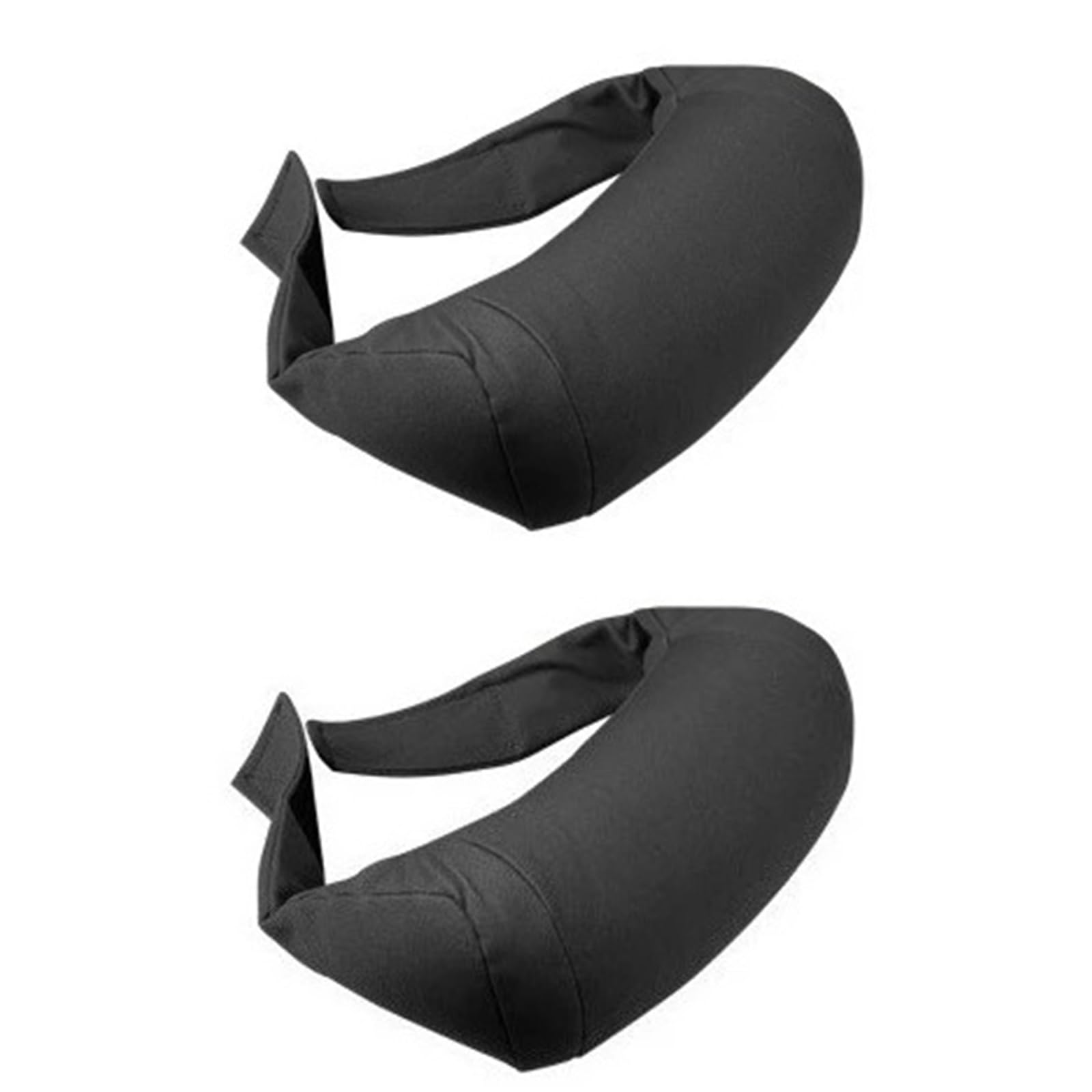 poduszka do jazdy Do Tesla Modelu 3 Y Juniper Model S Model X 2017-2025 Poduszka Pod Szyję Zagłówka Fotelika Samochodowego(2PCS Black)