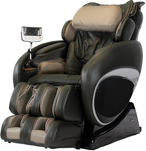 OsakiOS-4000T Full Body Massage Chair, Zero-Gravity Design Auto Recline and Leg Extension, Full Size Easy-to-Use Remote, Unique Foot Roller, 3 Level Massage Intensity, 3 Level Air Intensity, Black