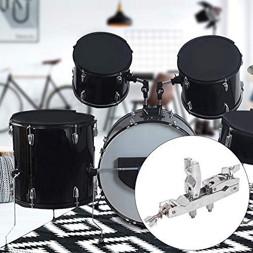 Kit de tambor de liga de alumínio premium, conector forte e prático para peças de bateria, design br