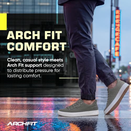 Image of Skechers Men's Arch Fit Arcade See Ya There | Casual Shoe, Hands Free Slip-Ins, Machine Washable, APMA Seal of Acceptance, Removable Insole, No Tie Fit, Vegan