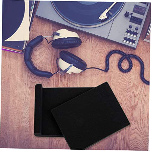 ibasenice 4 piezas Almohadillas de aislamiento para monitores de estudio profesionales tapetes de amortiguación de sonido pads acústicos miniatura 7