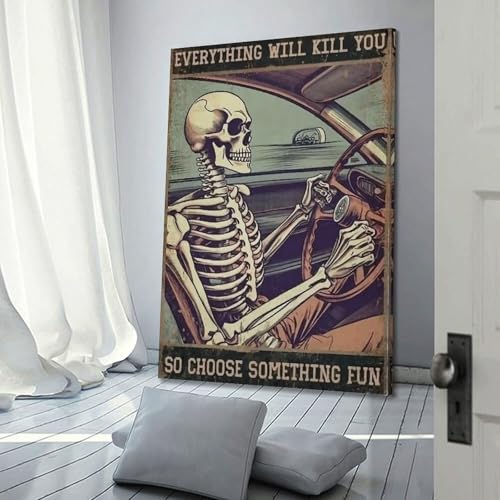 Poster sur toile Everything Will Kill You grand format déco murale - 3