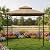 Garden Winds Replacement Canopy Top Cover for The Aldi Gardenline Belavi Shoprite Grill Gazebo - Standard 350 (Will not fit Any Other Model) - Top Tier 34" x 21", Bottom Tier 96" x 60"