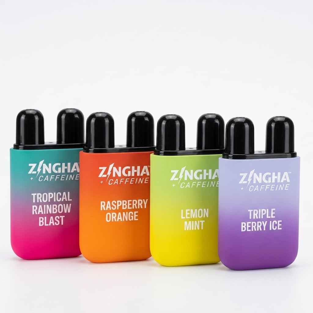 Amazon.com: Z!NGHA Caffeinated Aromatherapy Nasal Inhaler Stick