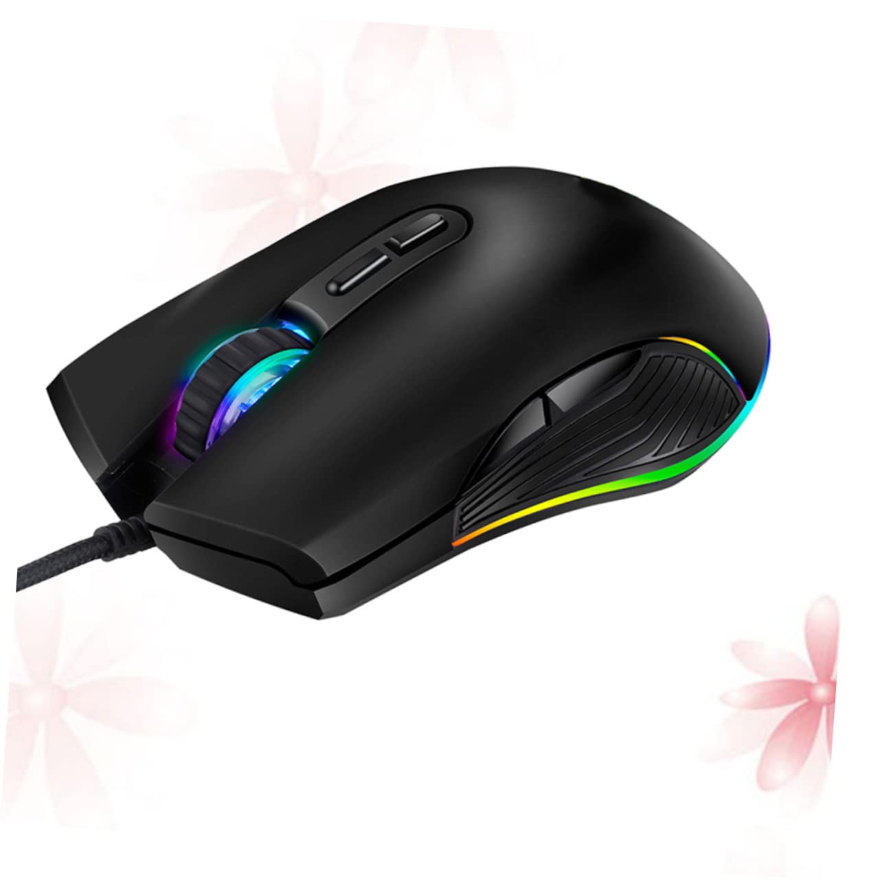 VILLCASE Mouse Gaming Type-c Cablato 7 Tasti Rgb 800/1200/1600/3200dpi