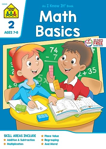 School Zone Math Basics 2 Workbook: 32 Pages, 2... 0938256300 Book Cover