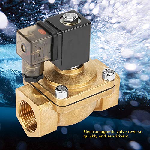Électrovanne eau laiton PU220-08 G1/4 AC220V vanne solénoïde