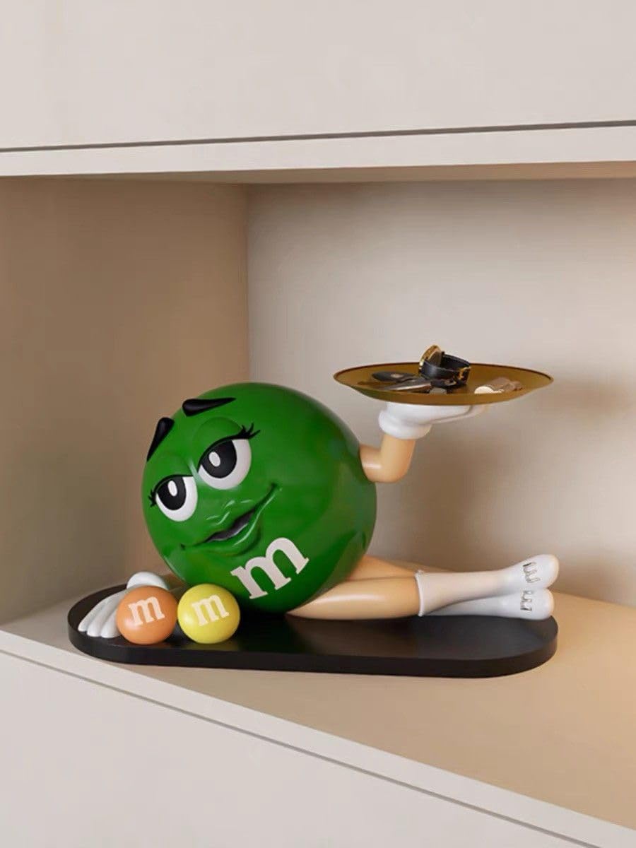 Amazon.co.jp: m&m's ディスペンサー グリーン フィギュア