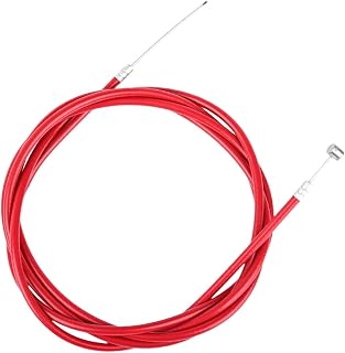 Electric Scooter Disc Brake Cable for Xiaomi for m365 Pro 2 4 Pro Rubber Alloy Lightweight 69in 73in Black Red Blue Urban Riding(for 4 pro-red)