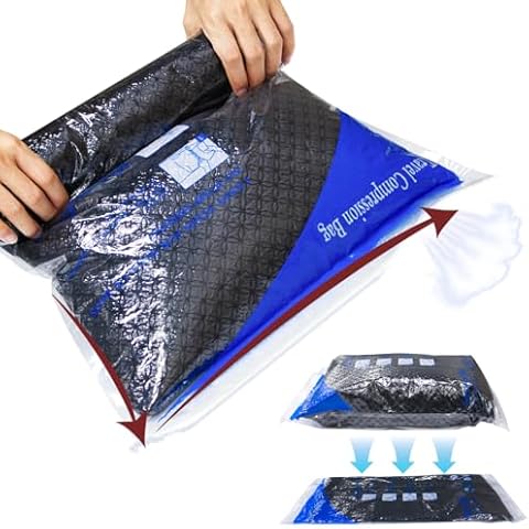 MEIQIHOME Travel Compression Bags Set Cover