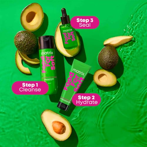 Image of Matrix Food For Soft Detangling Hydrating Conditioner for Dry, Dehydrated Hair | 5x More Hydration | 3 Days of Softness| with Hyaluronic Acid & Avocado Oil 100ml
