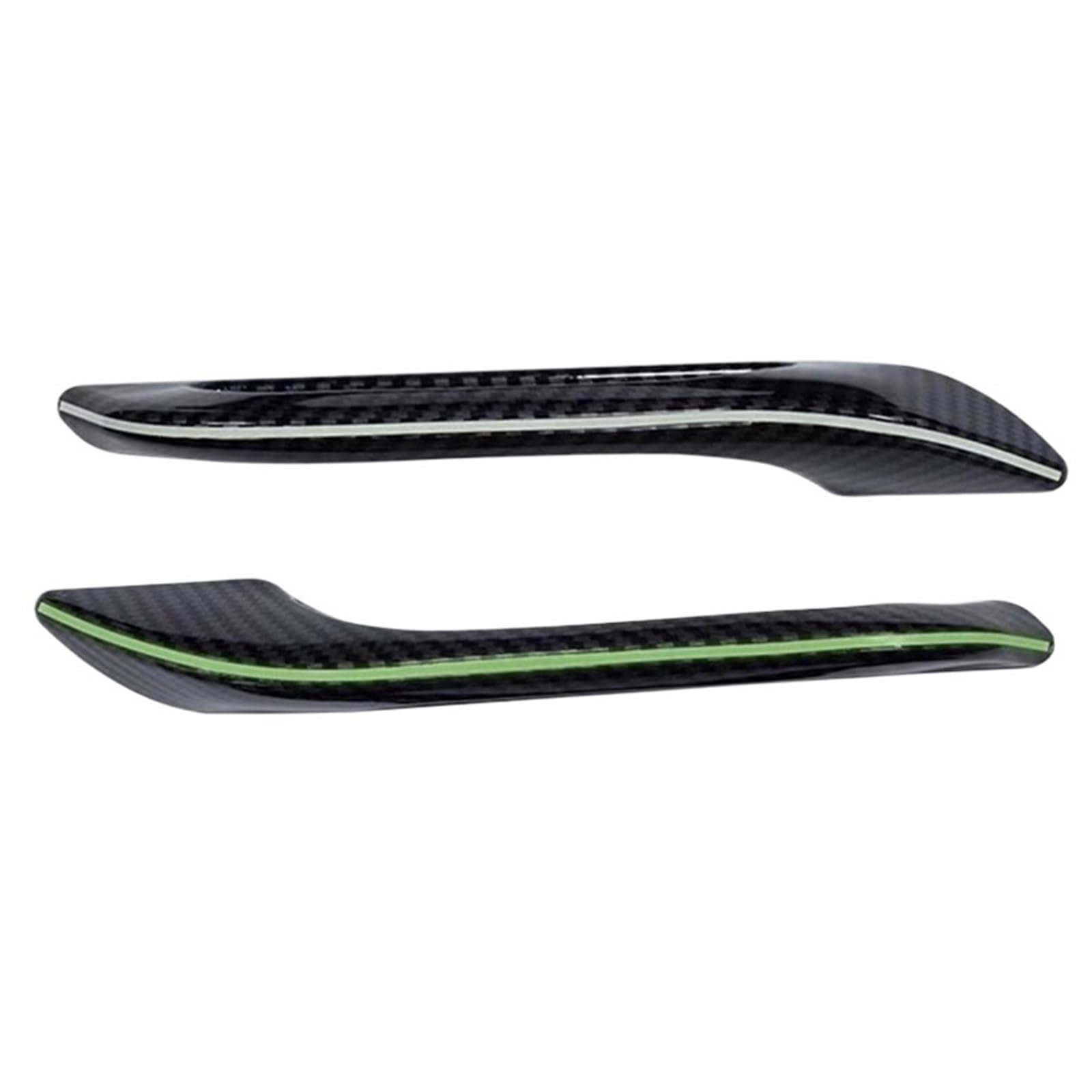 BQWYEDPL Fit for Tesla New Fit for Model Y Juniper 2025 ABS Door Handles Antifreeze Handle Stickers Patch Cover Car Door Latch Handle(Noctilucent 2PCS)