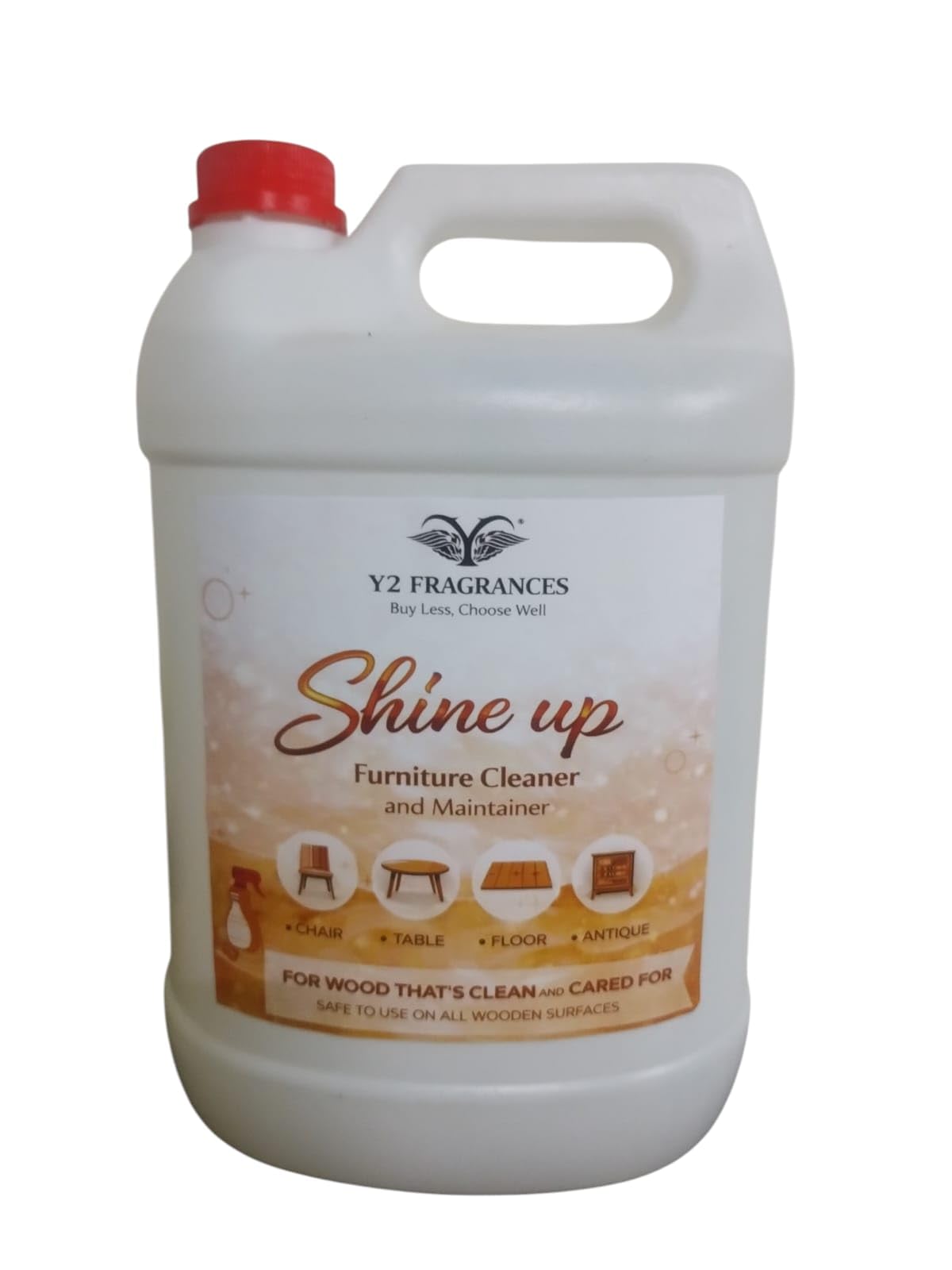 - Y2 Fragrances Shine Up Furniture Cleaner and Maintainer | Wood Polish & Surface Care Liquid | Safe for Chairs, Tables, Floors & Antique Wooden Furniture