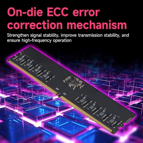 Image of DDR5 RAM 32GB Kit (2x16GB) 4800MHz (PC5-38400) CL40 1.1V On die ECC UDIMM 288-Pin Desktop Memory Module Acclamator