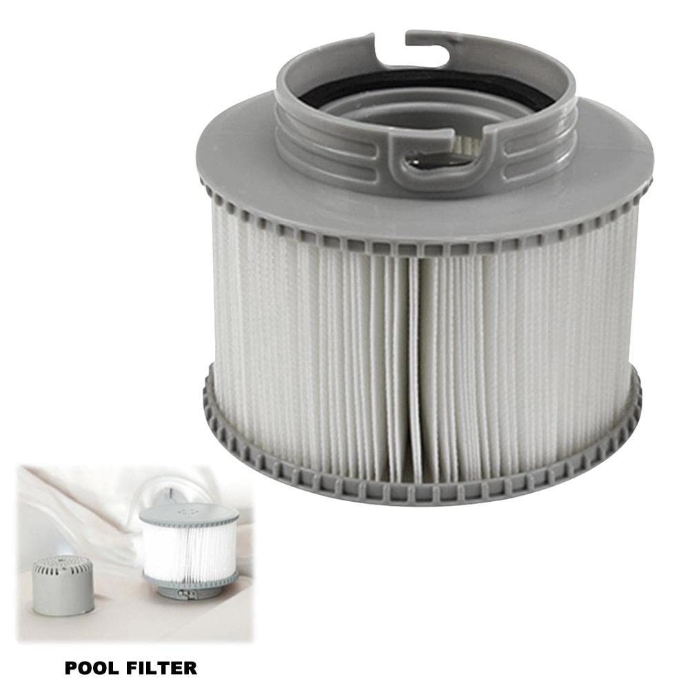 MYAYD Para filtros Whirlpool, 2 piezas de repuesto MSPA filtros para piscinas hinchables MSPA FD2089, filtro de piscina para submarinos calientes y spa, versión mejorada