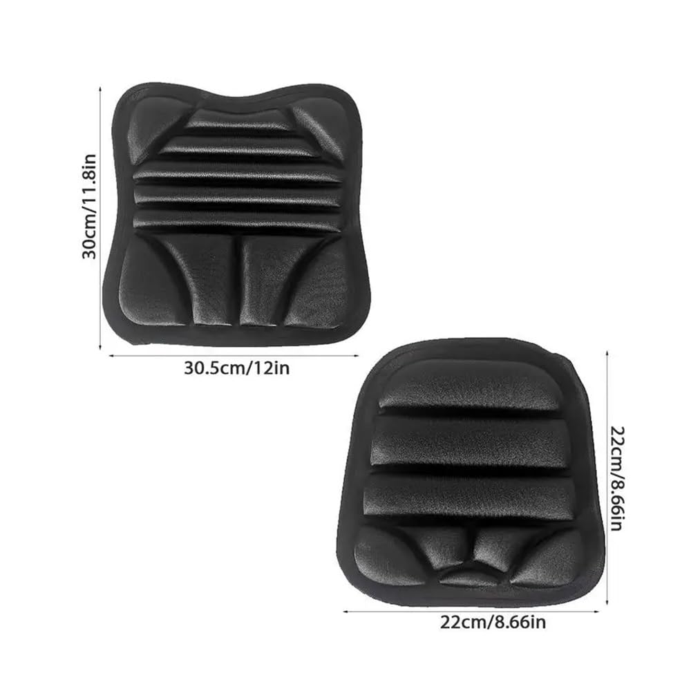 Cojín de Asiento de Motocicleta 3D, cómodo cojín de Asiento, Funda de Asiento Transpirable con absorción de Impactos para montaña Avanzada Fundas Asientos Accesorios