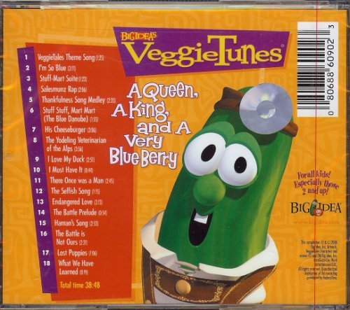 Veggie Tunes: A Queen, a King, and a Very Blue Berry [Audio CD] Big Idea's Veggie Tunes