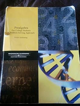 Paperback Prealgebra for College Students (A Problem Solving Approach) Book