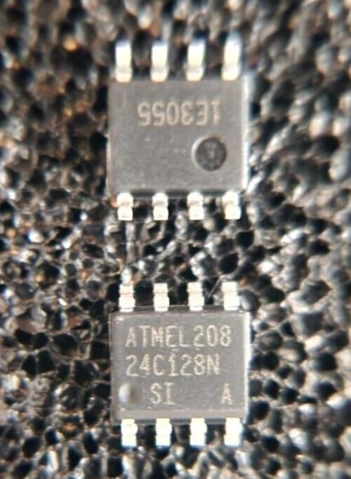 (3 PCS) AT24C128N-10SI ATMEL IC EEPROM 128KBIT I2C 1MHZ 8SOIC