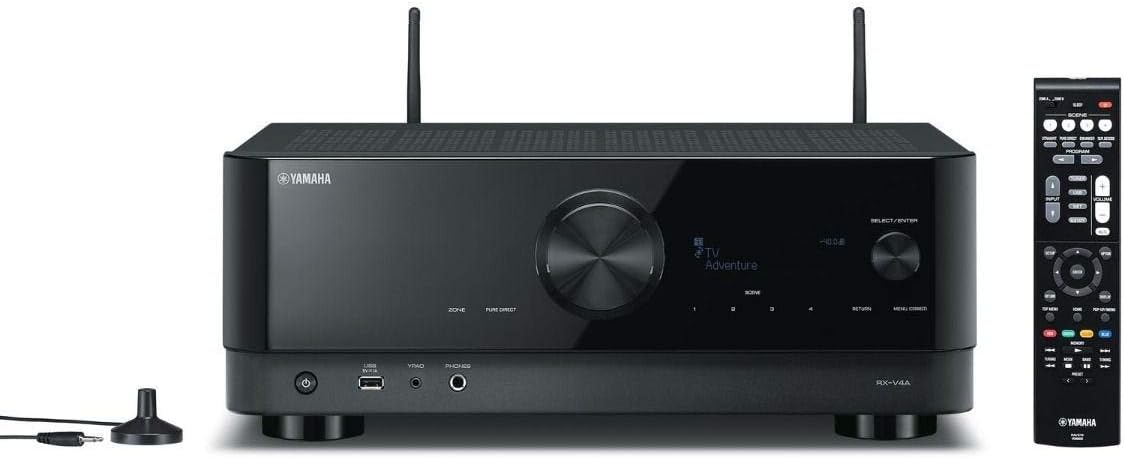 Receiver RX-V4A Black, HDMI