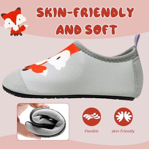Image of Kids Water Shoes Girls Boys Outdoor Quick Dry Barefoot Aqua Socks for Toddler Sport Beach Swim Surf