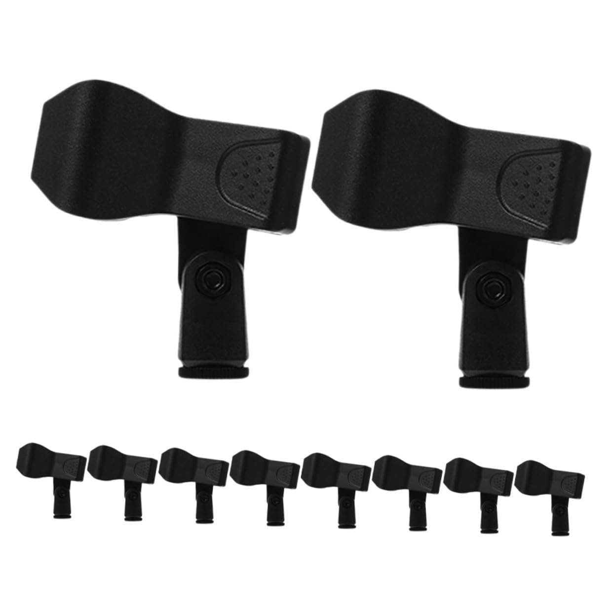 UKCOCO 10pcs Durable Earphone and Mic Cable Clips for Secure Grip for Outdoor Streaming and Conferences