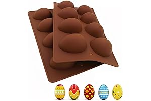 EchoDone Silicone Egg Mold for Soap and Chocolate Making