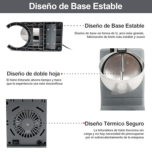 El mejor review de Trituradora de hielo manual de esta semana. 22 Imagen adicional