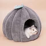 Einzigartige Form: Die einzigartige Obstform bietet Haustieren einen bequemen und geschlossenen Nistplatz, in dem sie sich zusammenrollen und kuscheln können.