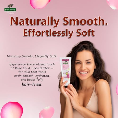 Image of Pure Roots Hair Removal Cream 50g Pack of 3 Combo (ROSE 50G PK2)