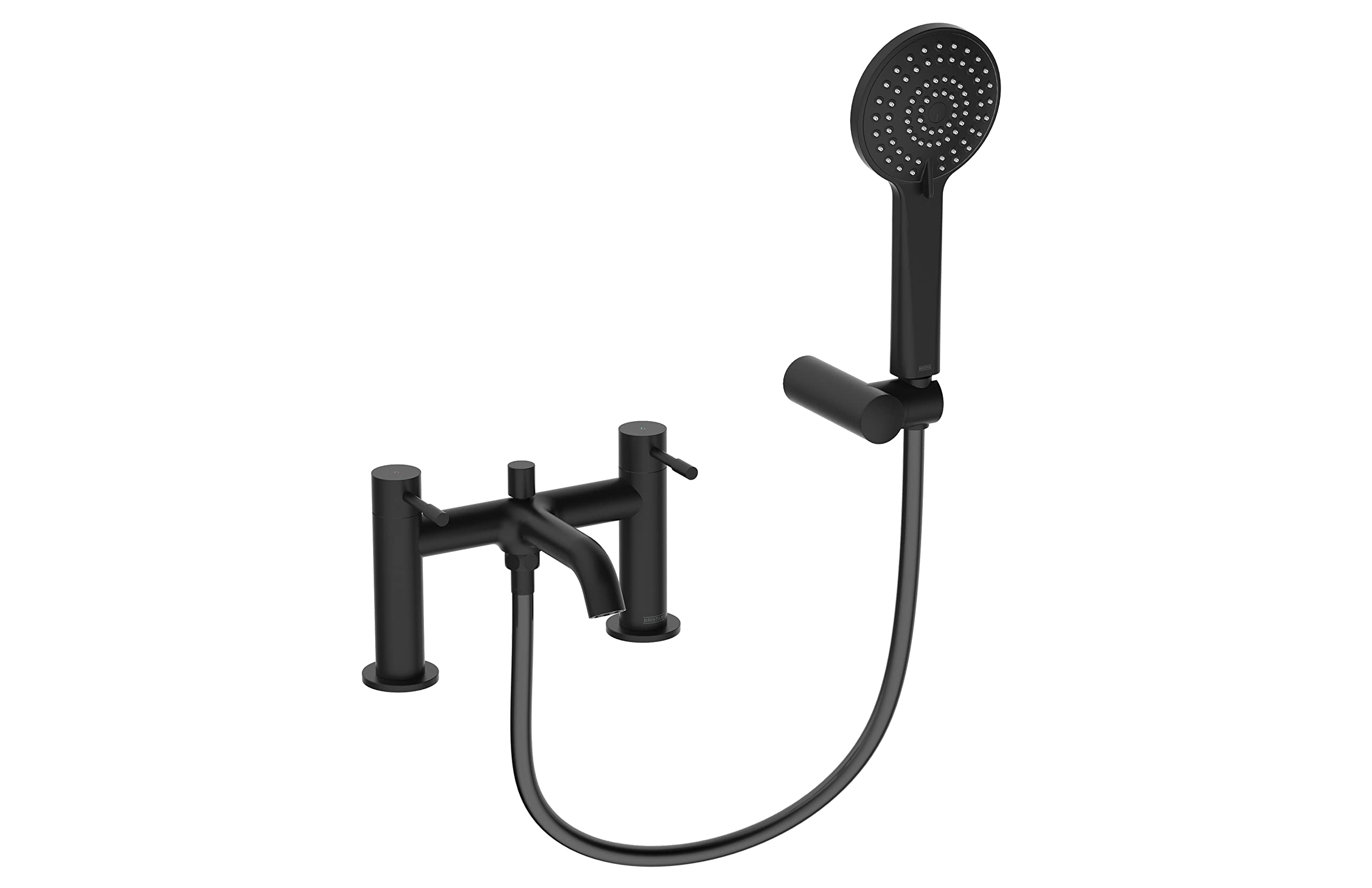 Bristan Mila Bath Shower Mixer Tap - Black