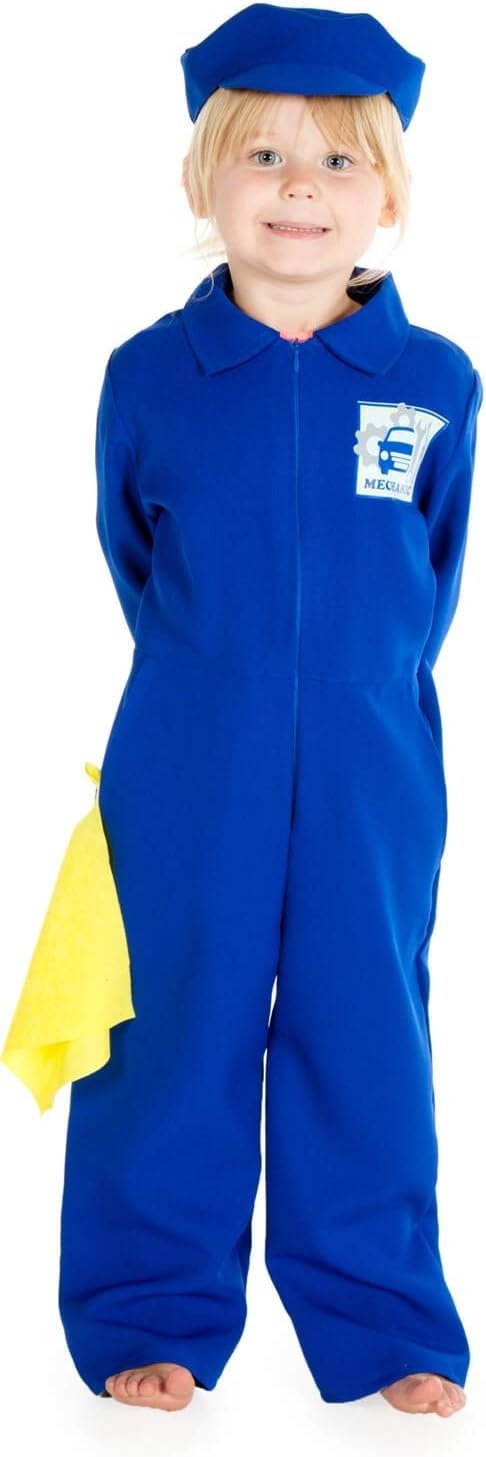 PRETEND TO BEE Mechanic Fancy Dress Costume for Kids, 5-7 Years