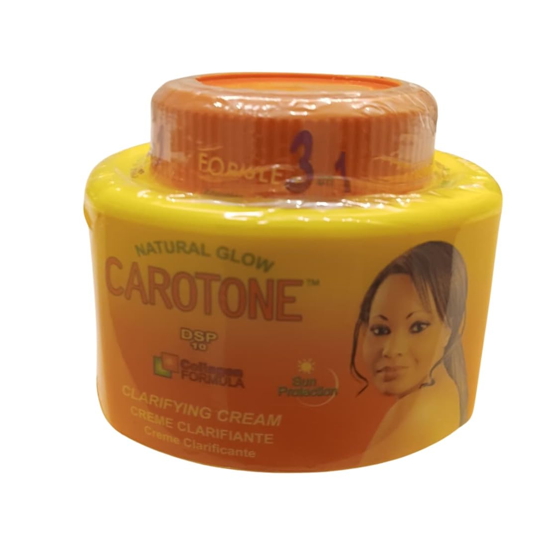 Natural Glow Carrot Cream  300 ml  Daily Hydration with oil Carrot Extract  Face and Body Care Moisturizer.