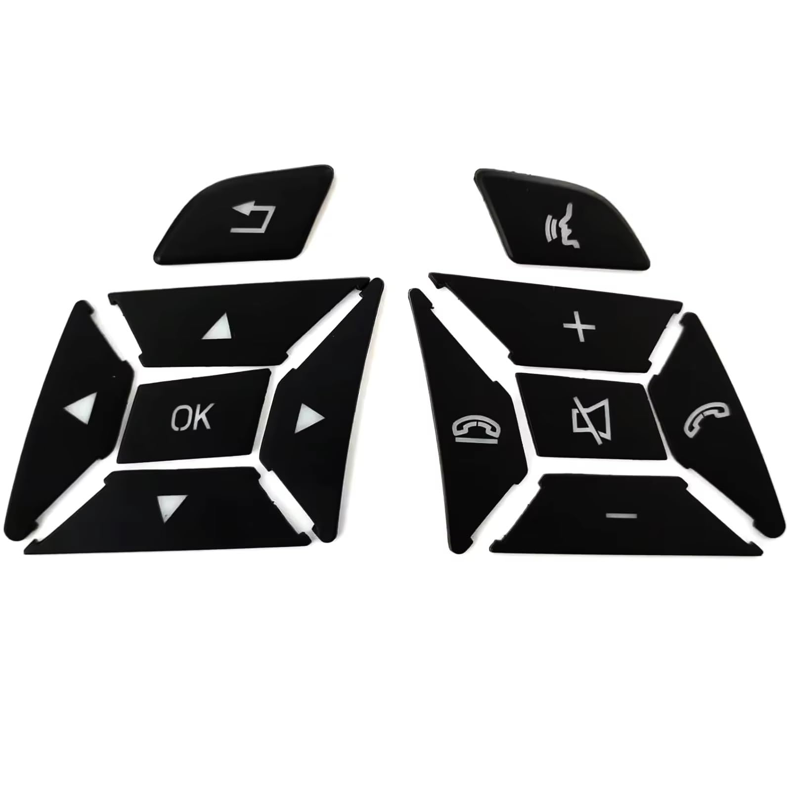 Boutons effacés Mercedes Classe A W176 solution kit autocollant - 4