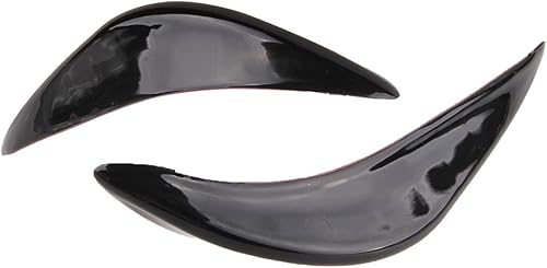 Miniatura 2 de Xotic Tech Protector de borde de esquina para parachoques para todos los autos, SUV, camiones (negro) - 2 unidades