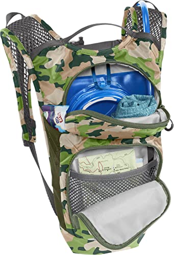Image of CamelBak Mini M.U.L.E. Kids Hydration Backpack, Lightweight Trail and Bike Pack with 50oz Reservoir