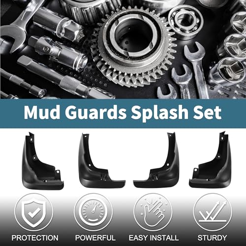 Image of Mud Flaps Splash Guards for Toyota Carina E /corona 1992-1997 Front & Rear Mud Guards W /Mount Accessories