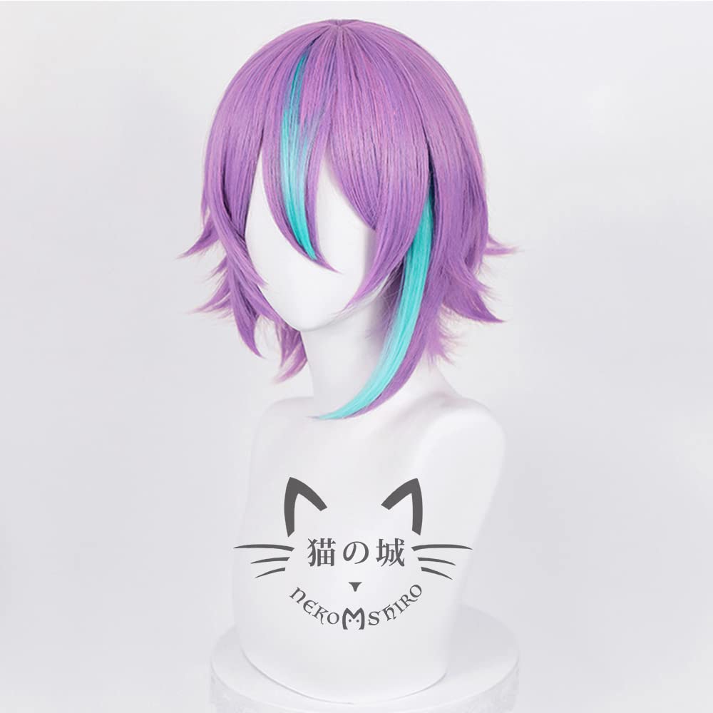 Amazon.co.jp: 猫の城 神代 類 コスプレウィッグ 耐熱 かつら