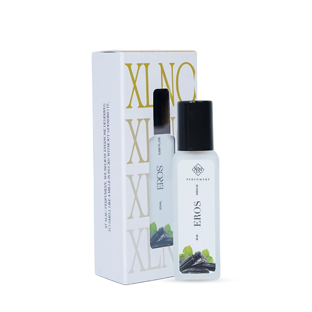 Eros Unisex Perfume, Long-Lasting Fresh & Woody Fragrance with Mint, Green Apple, and Cedar Notes, Fresh Extrait de Parfum for Men & Women, 20ml