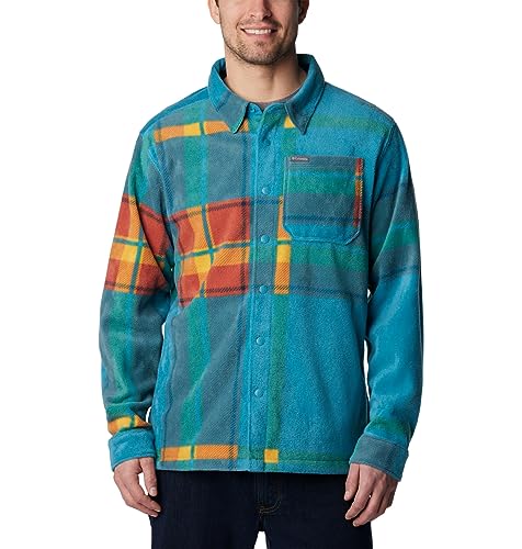 Image of Columbia Steens Mountain Printed Shirt Jacket