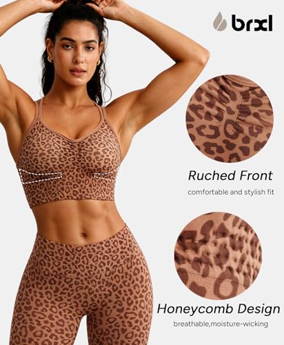 Image of BRXL Sports Bras for Women Crisscross Back Workout Gym Sport Bra