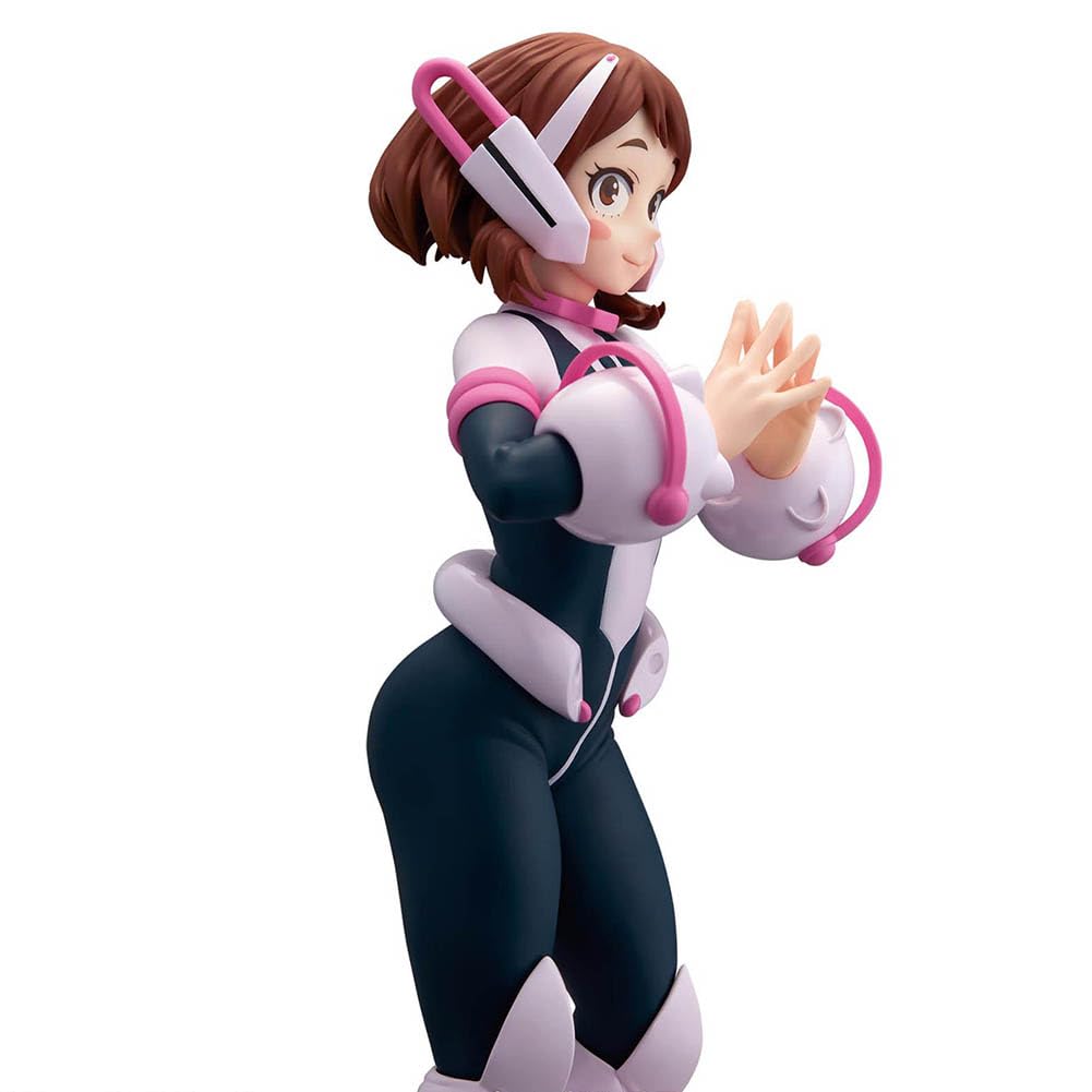 Zhongkaihua Uraraka Ochako figurka stojąca PCW figurka kolekcjonerska 23 cm | MHA Manga Merch Action Fgiure, prezentacja modelu anime na biurku i szafce, idealny prezent urodzinowy dla fanów MHA